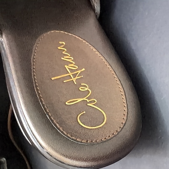 Nike Air/Cole Haan Woman's Brown Wedge Slingback Sandals,Size 7 B. - Picture 6 of 10